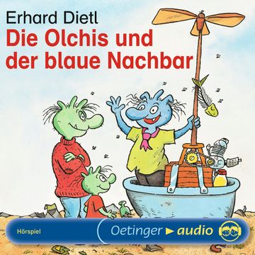 Die Olchis und der blaue Nachbar audiobook, Erhard Dietl