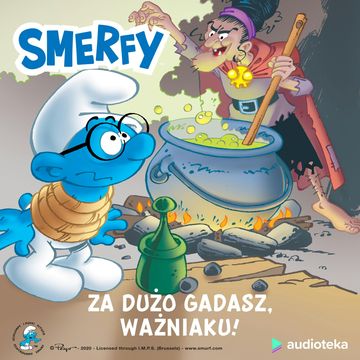 Za dużo gadasz, Ważniaku!, Peyo