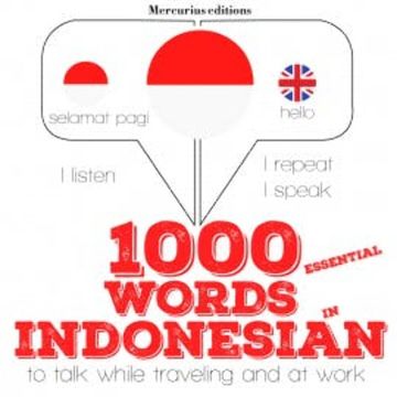 1000 essential words in Indonesian audiobook, JM Gardner