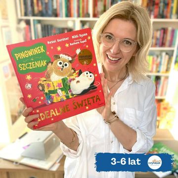 Pingwinek i szczeniaczek. Idealne Święta. Książka dla dzieci 3-6 lat audiobook, Anna Jankowska