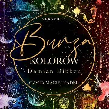 Burza kolorów audiobook, Damian Dibben