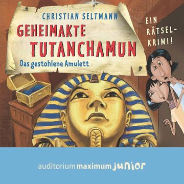 Geheimakte Tutanchamun - Das gestohlene Amulett. Ein Rätselkrimi audiobook, Christian Seltmann
