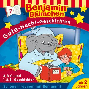 Benjamin Blümchen, Gute-Nacht-Geschichten, Folge 7: A,B,C- und 1,2,3-Geschichten (Ungekürzt), Vincent Andreas