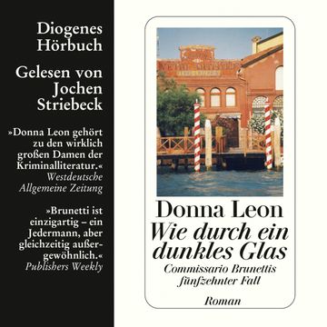 Wie durch ein dunkles Glas audiobook, Donna Leon