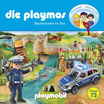 Die Playmos, Folge 73: Spurensuche im Zoo (Das Original Playmobil Hörspiel) audiobook, Björn Berenz, Christoph Dittert, Florian Fickel
