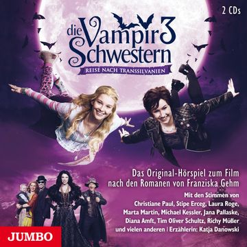 Die Vampirschwestern 3. Reise nach Transsilvanien audiobook, Franziska Gehm