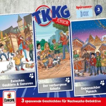 TKKG Junior - Spürnasen-Box 3 (Folgen 07-09) audiobook, Stefan Wolf