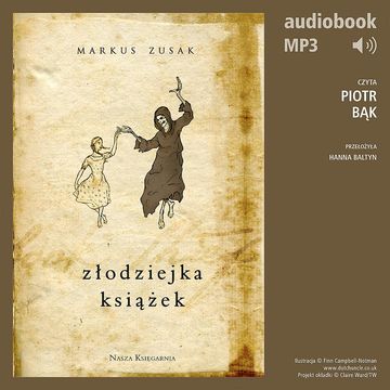 Złodziejka książek audiobook, Markus Zusak