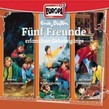 3er-Box: Fünf Freunde erforschen Geheimgänge audiobook, Heikedine Körting