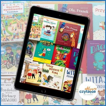 Książki dla dzieci wspierające adaptację audiobook, Anna Jankowska