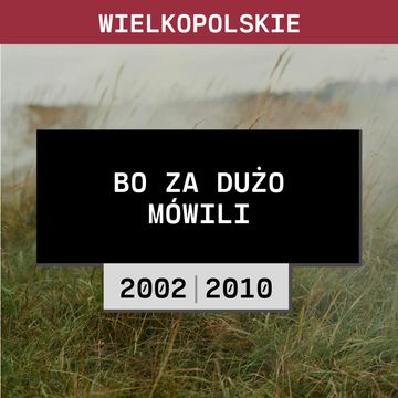 Wielkopolskie: Bo za dużo mówili (2010 | 2002) audiobook, Aleksandra Orłowska