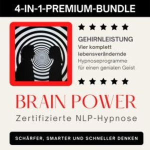 4-in-1-Hypnose-Bundle: GEHIRNLEISTUNG, Institut für Hypnosetherapie