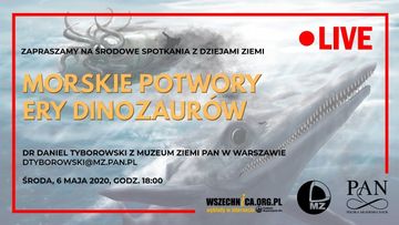Morskie potwory ery dinozaurów / Dr Daniel Tyborowski audiobook, Wszechnica FWW