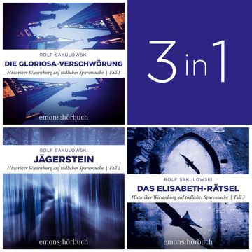 Historiker Wiesenburg auf tödlicher Spurensuche (Band 1-3) - Historiker Wiesenburg auf tödlicher Spurensuche (Ungekürzt) audiobook, Rolf Sakulowski