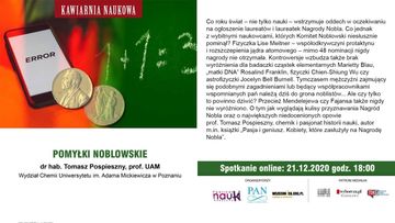 Pomyłki noblowskie / dr hab. Tomasz Pospieszny audiobook, Wszechnica FWW