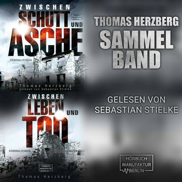 Hamburg in Trümmern - Sammelband - Zwei Nachkriegskrimis in einem Hörbuch (ungekürzt) audiobook, Thomas Herzberg