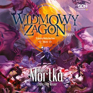 Widmowy zagon audiobook, Marcin Mortka