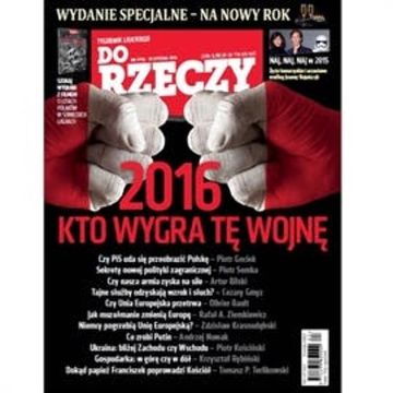 Audio Do Rzeczy, Nr 01 z 28.12.2015 audiobook, Do Rzeczy
