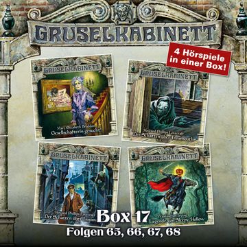 Gruselkabinett Box 17 (Folgen 65,66,67,68) audiobook, H.P. Lovecraft, Mary Elizabeth Braddon., Washington Irving