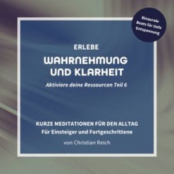 Erlebe Wahrnehmung und Klarheit audiobook, Christian Reich