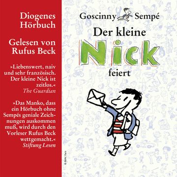 Der kleine Nick feiert audiobook, Jean-Jacques Sempé
