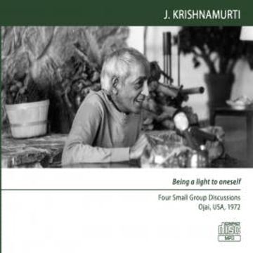 Being A Light To Oneself audiobook, Jiddu Krishnamurti
