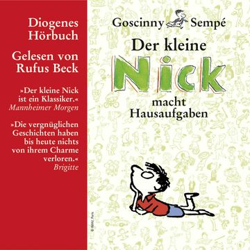 Der kleine Nick macht Hausaufgaben audiobook, Jean-Jacques Sempé