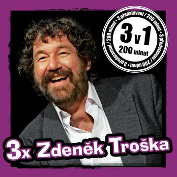 3x Zdeněk Troška audiobook, Zdeněk Troška