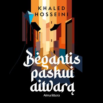 BĖGANTIS PASKUI AITVARĄ audiobook, Khaled Hosseini