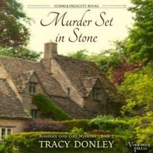 Murder Set in Stone - Rosemary Grey Cozy Mysteries, Book 2 (Unabridged), Tracy Donley
