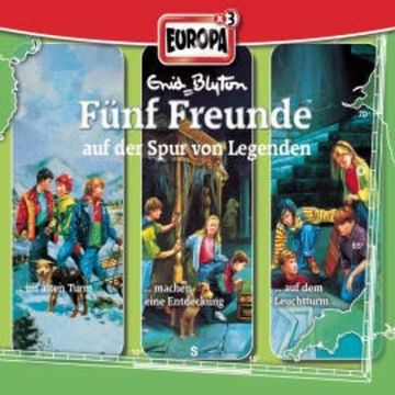 3er-Box: Fünf Freunde auf der Spur von Legenden (Folgen 09/14/16) audiobook, Heikedine Körting