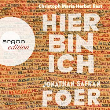 Hier bin ich audiobook, Jonathan Safran Foer