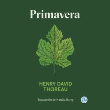 Primavera audiobook, Henry David Thoreau