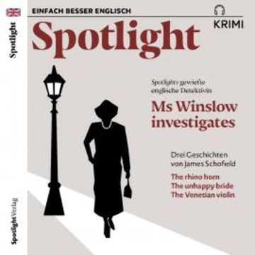 Spotlight Krimi – Ms Winslow investigates audiobook, James Schofield