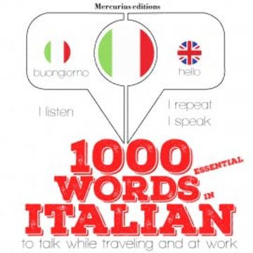 1000 essential words in Italian audiobook, JM Gardner