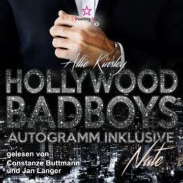 Nate - Hollywood BadBoys - Autogramm inklusive, Band 2 (Ungekürzt) audiobook, Allie Kinsley