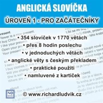 Anglická slovíčka - úroveň 1 pro začátečníky audiobook, Richard Ludvík