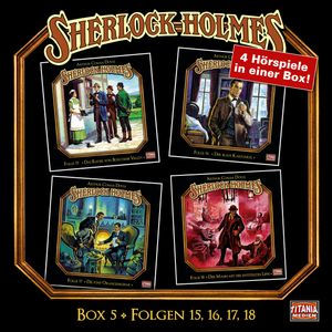 Box 5 (Sherlock Holmes - Die geheimen Fälle des Meisterdetektivs Folgen 15, 16, 17, 18), Arthur Conan Doyle.