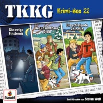 TKKG Krimi-Box 22 (Folgen 184-186) audiobook, Stefan Wolf