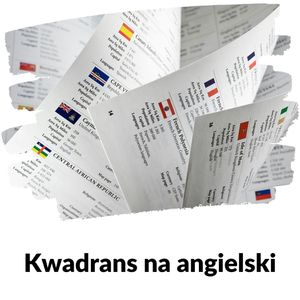 KNA: Lekcja 12 (przymiotniki od nazw krajów cz.1), Szymon Marciniak