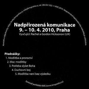 Nadpřirozená komunikace – seminář o proroctví a modlitbě, Gordon Hickson, Rachel Hicksonová