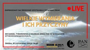 Wielkie wymierania i ich przyczyny / Dr Daniel Tyborowski, Wszechnica FWW