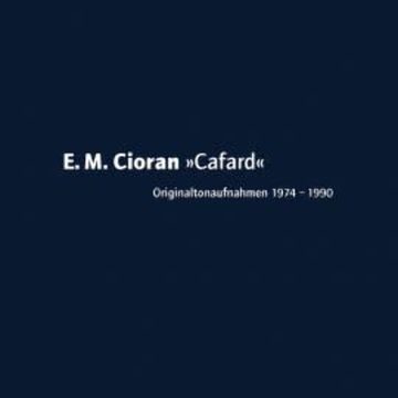 Cafard audiobook, E. M. Cioran