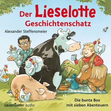 Der Lieselotte Geschichtenschatz - Die bunte Box mit sieben Abenteuern audiobook, Alexander Steffensmeier
