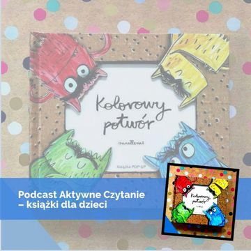 Kolorowy potwór pop-up audiobook, Anna Jankowska