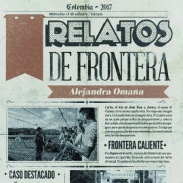 Relatos de Frontera audiobook, Alejandra Omaña
