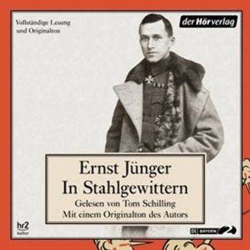 In Stahlgewittern audiobook, Ernst Jünger
