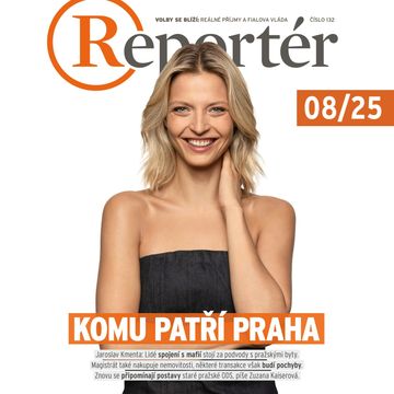 Reportér srpen 2025 audiobook, Reportér