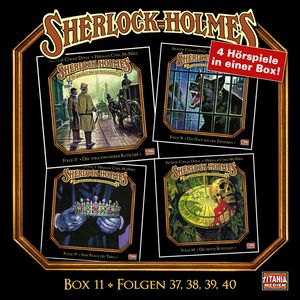 Sherlock Holmes - Die geheimen Fälle des Meisterdetektivs, Box 11: Folgen 37, 38, 39, 40, Arthur Conan Doyle, Herman Cyril McNeile