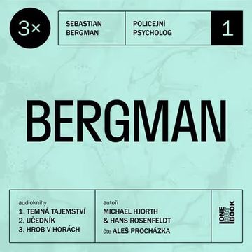 3x Bergman #1 audiobook, Hans Rosenfeldt, Michael Hjorth